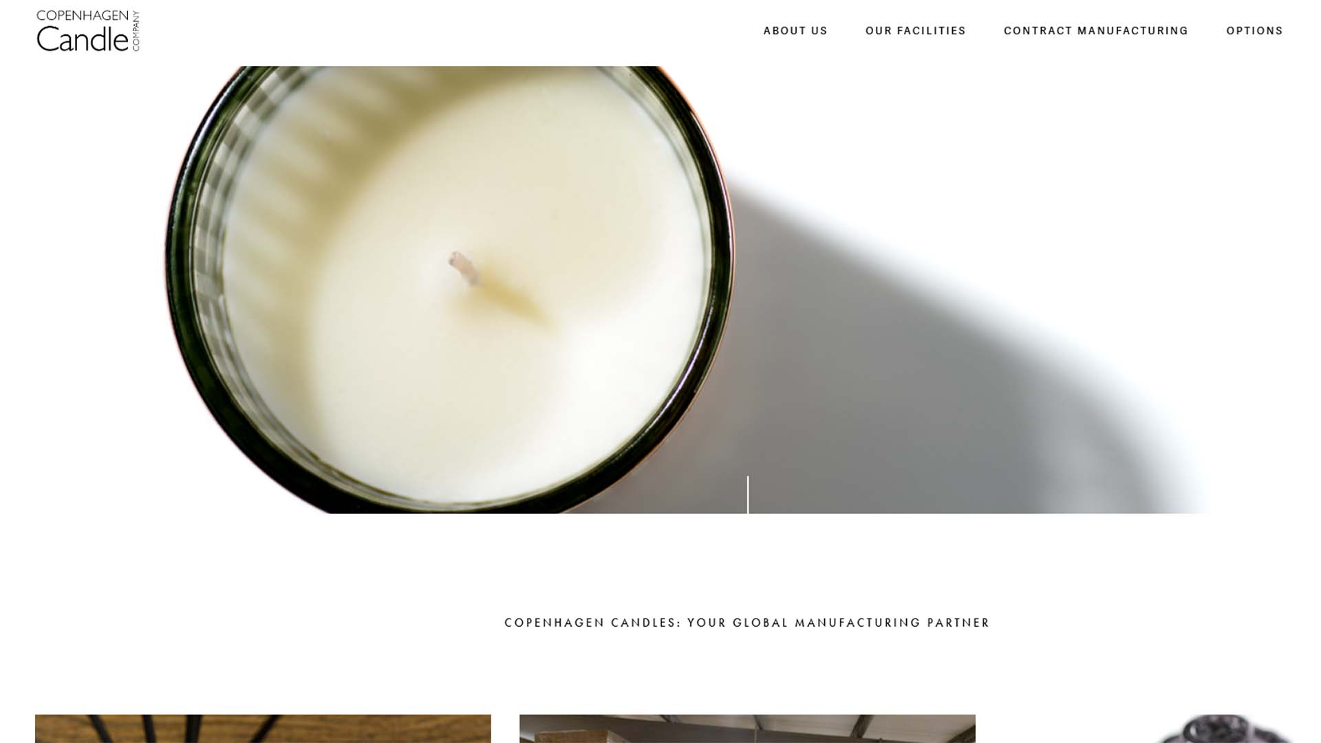 site officiel de Copenhagen Candle Company